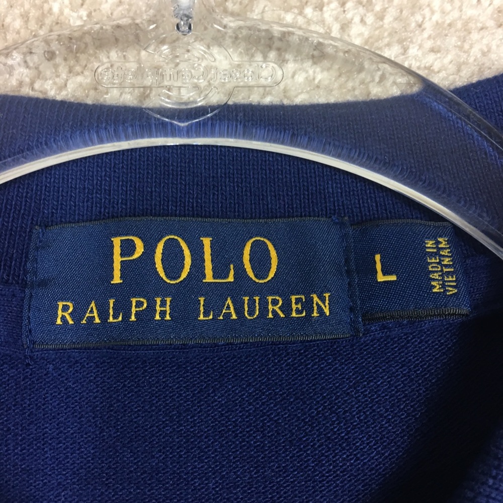 ❌SOLD❌Polo Ralph Lauren stripe polo large - Picture 7 of 8